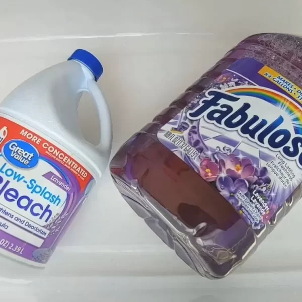 can you mix fabuloso and bleach